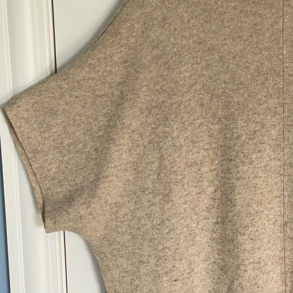 Eileen Fisher Tan Yak Wool Blend Dolman Sleeves Cardigan Sweater - 47151 - Picture 10 of 16